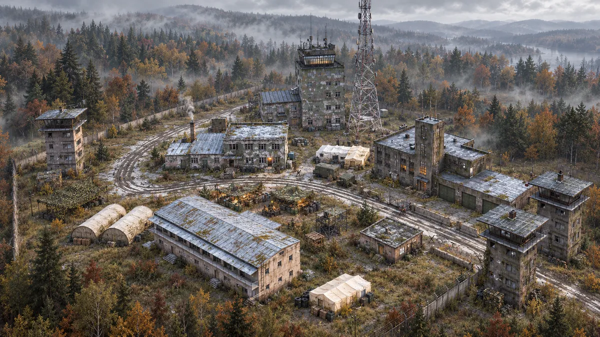 Waldoboro, a trader hub on Deer Isle in DayZ