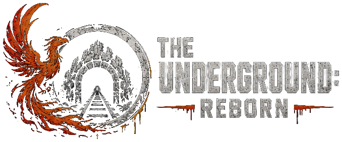 The Underground: Reborn, a phoenix rising beside a rail tunnel